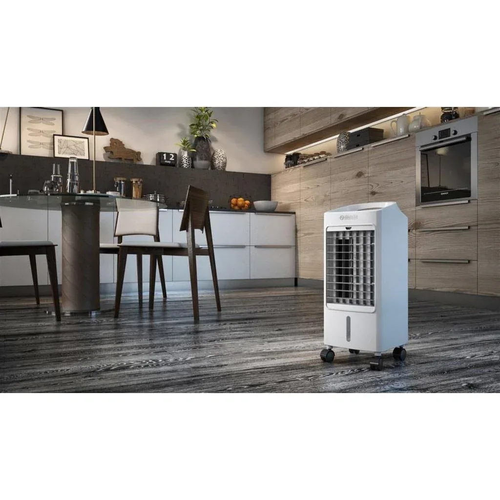 Splendid Peler 4D Aircooler inkl. Zeitschaltuhr und Fernbedienung 75 Watt 4 L max. 20 m² mit kostenlosem Handventilator