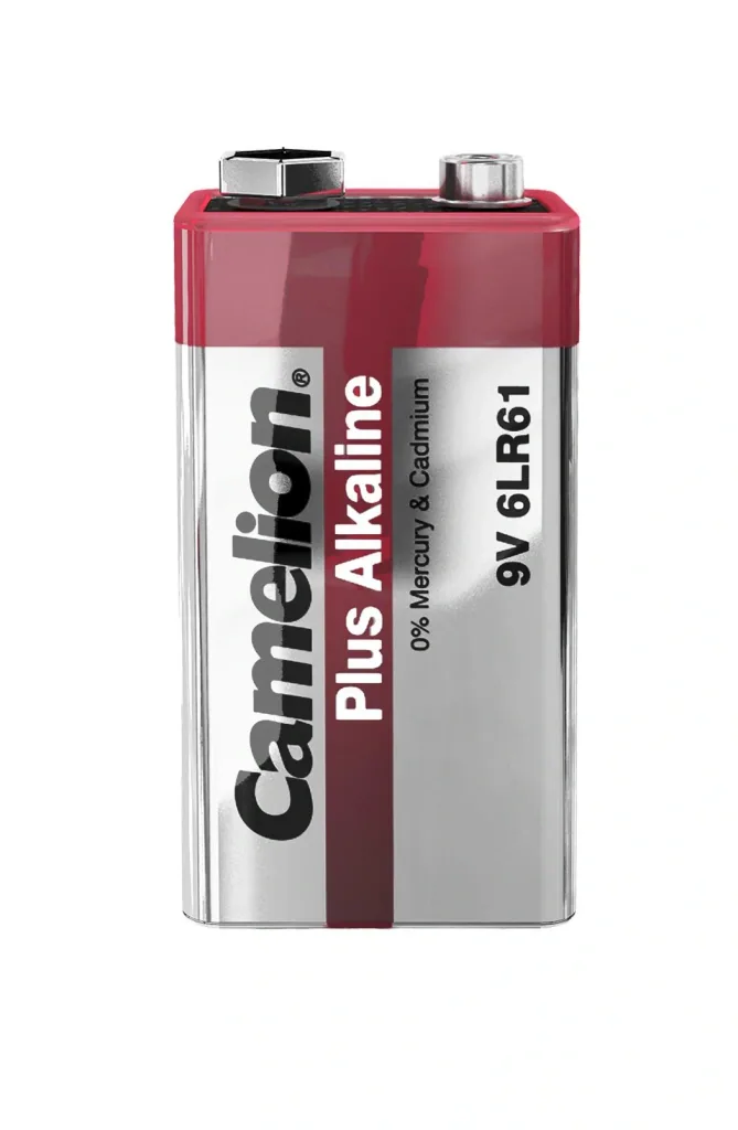 Plus Alkaline 9V Block Batterie - 6 Stück