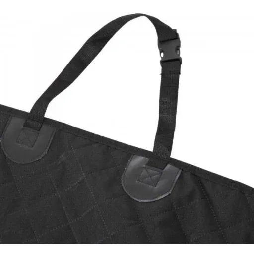 Hundedecke Autodecke Kofferraumdecke 2 Tasche Schwarz