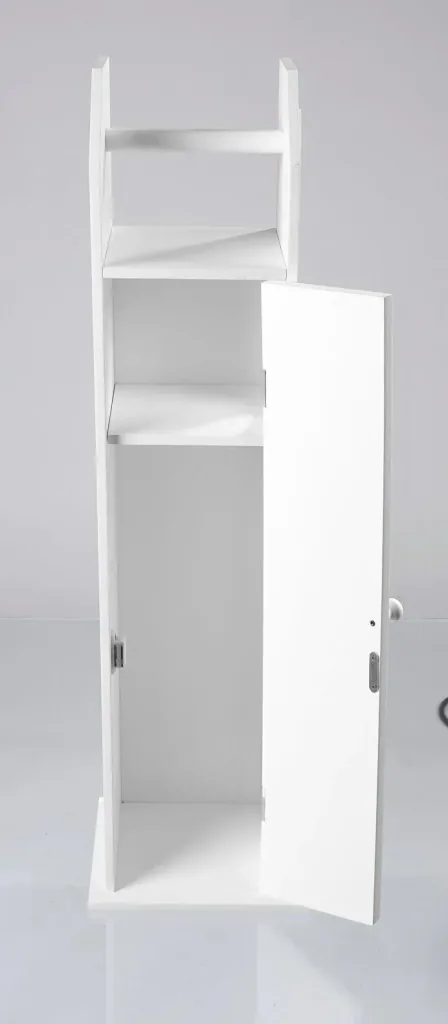 Toilettenschrank - WC-Rollenhalter mit Stauraum