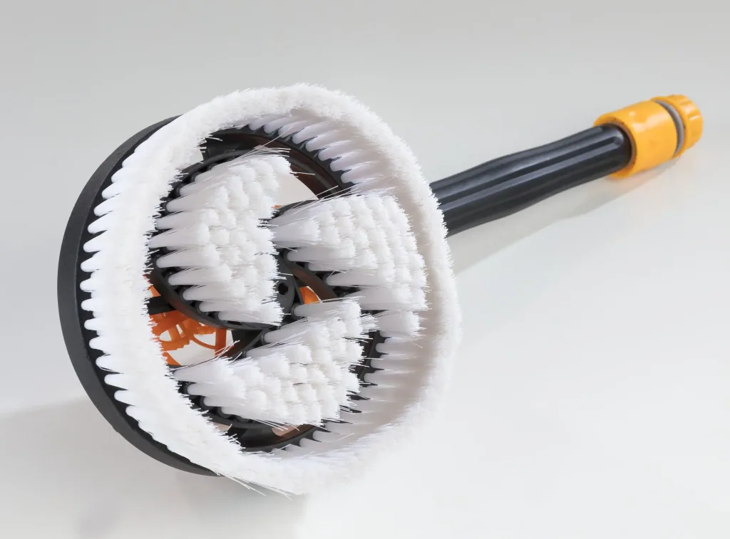 Rotierende Waschbürste "Turbo Jet"