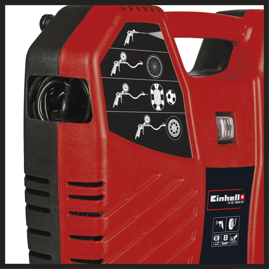 Koffer-Kompressor TC-AC 180/8 OF