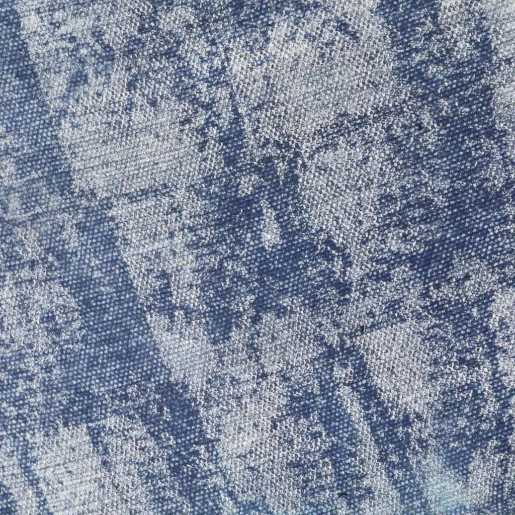 Schmetterling Stuhl Leinwand indigo blau