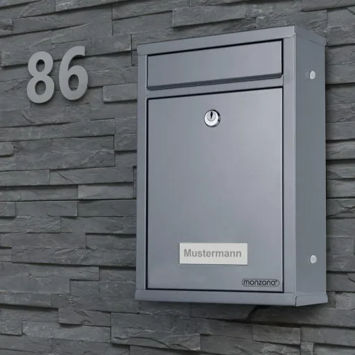 Briefkasten silber 32x22x9cm