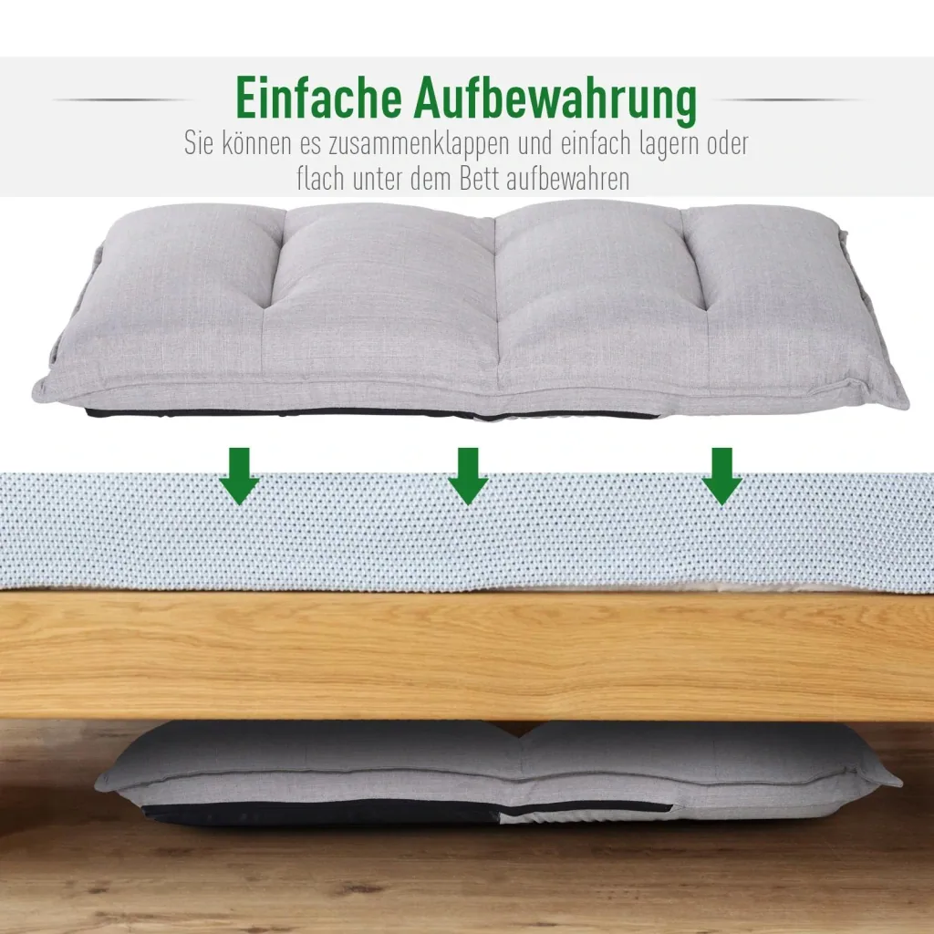 Sitzkissen mit verstellbarer Lehne