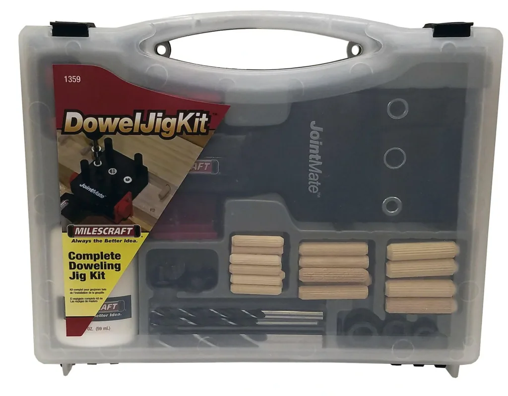 "Dowel Jig Kit" Dübel Set inkl. Dübelautomat und Zubehör