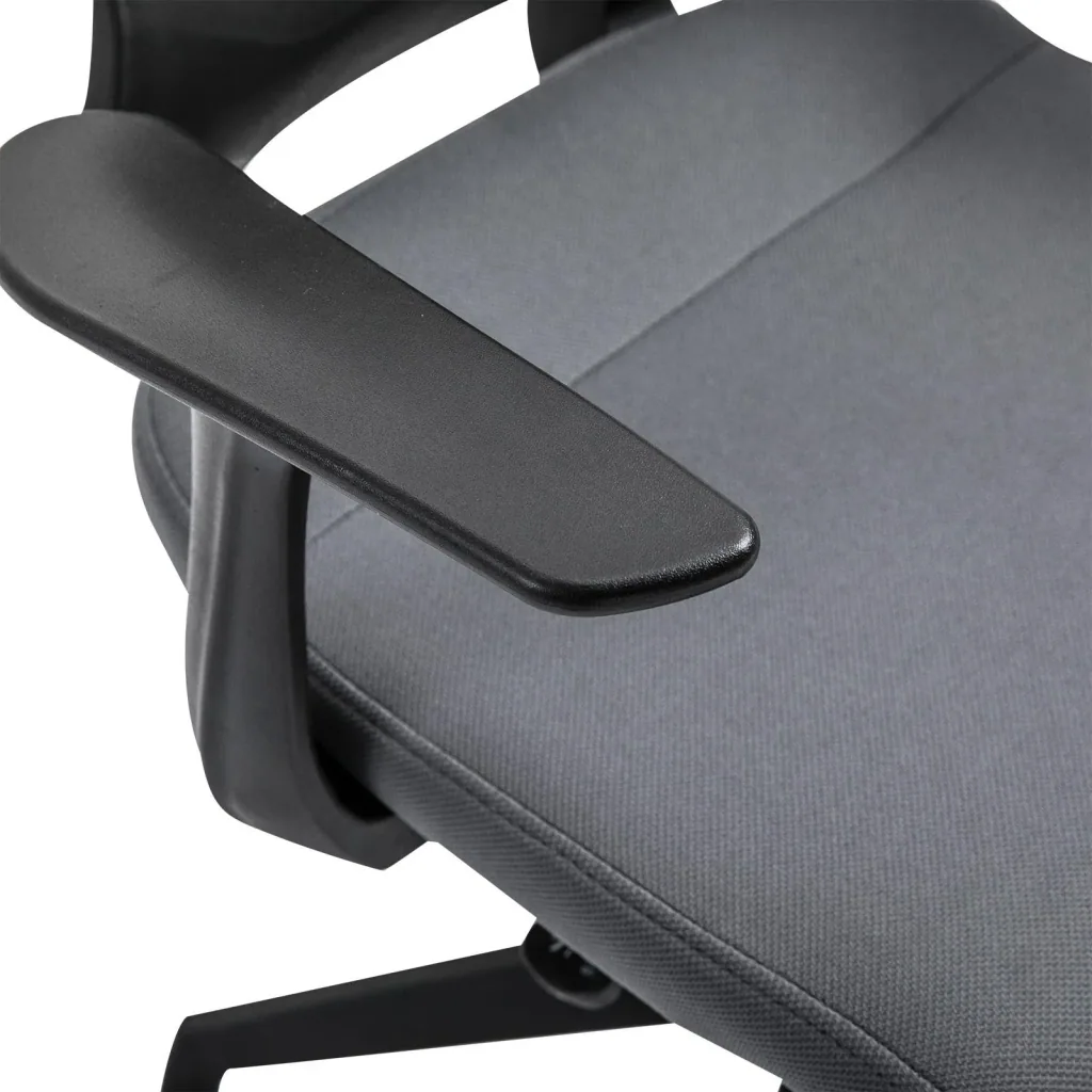 Drehstuhl Chefsessel Schreibtischstuhl rollbar höhenverstellbar ergonomisch gepolstert Grau 62 x 55 x (92 101) cm