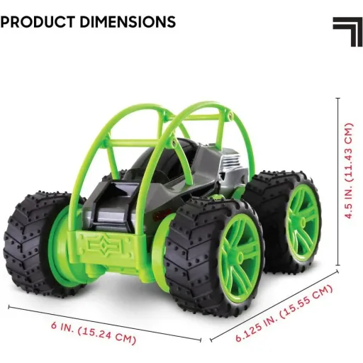 Sharper Image RC Orbit Controlled Car - All Terrain - Stunt / Flip Car - Grün