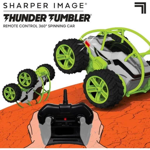Sharper Image RC Orbit Controlled Car - All Terrain - Stunt / Flip Car - Grün