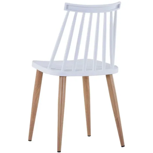 Esszimmerstühle 2-Sitzer Kunststoff weiß