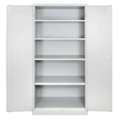 Flügeltürschrank RAL 7035, 195x92x60cm