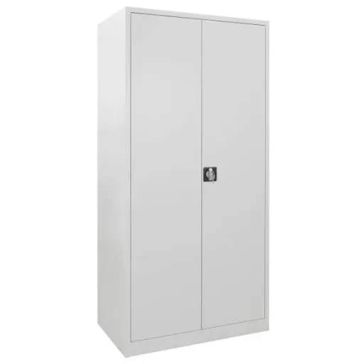 Flügeltürschrank RAL 7035, 195x92x60cm