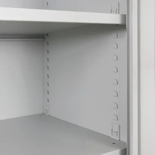 Flügeltürschrank RAL 7035, 195x92x60cm