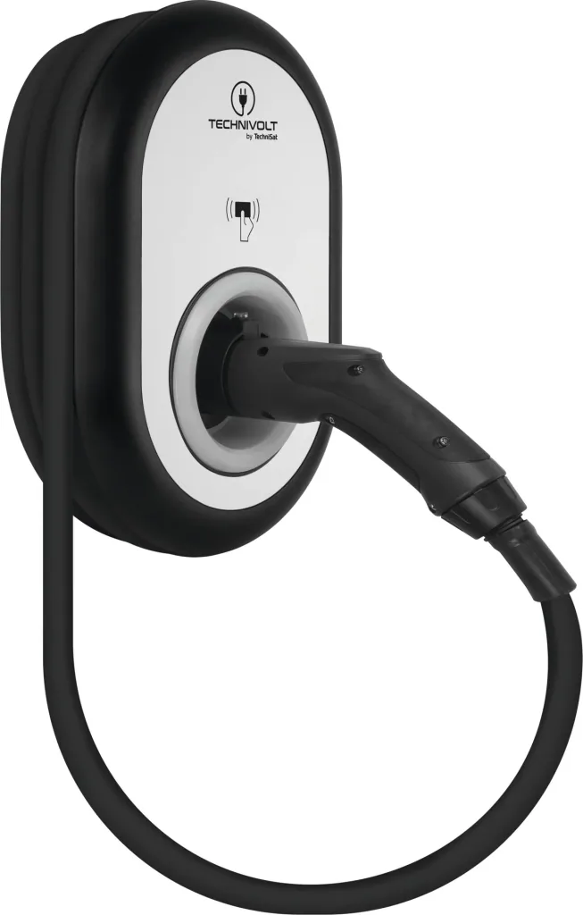 Ladestation TECHNIVOLT 101, 11kW mit fest verbundenem Ladekabel nach IEC 62196-2 Typ 2