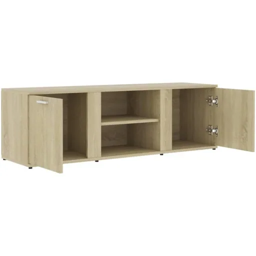 TV-Sideboard 120x34x37 cm Spanplatte Sonoma-Eiche