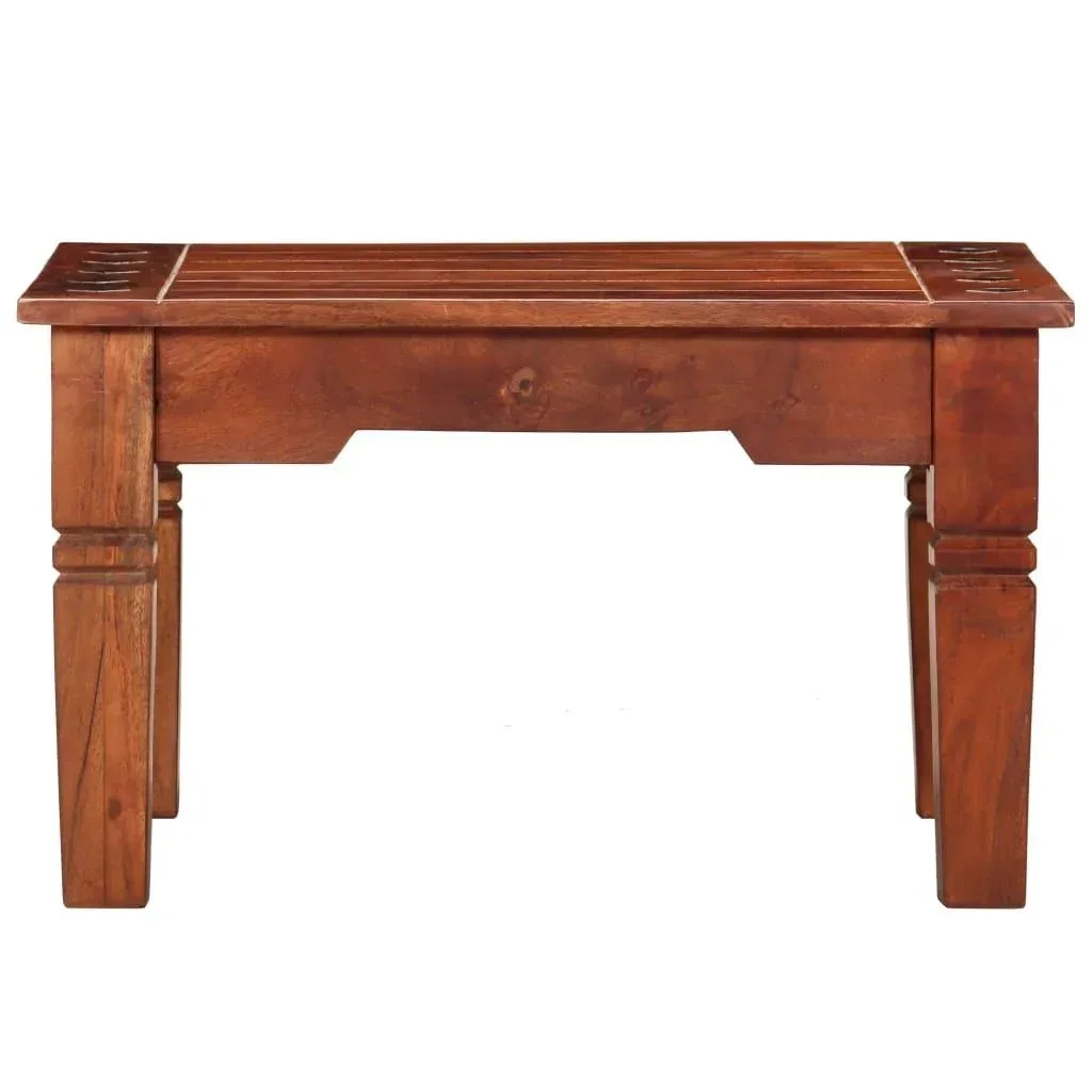 Beistelltisch 60x60x35 cm Akazienholz massiv