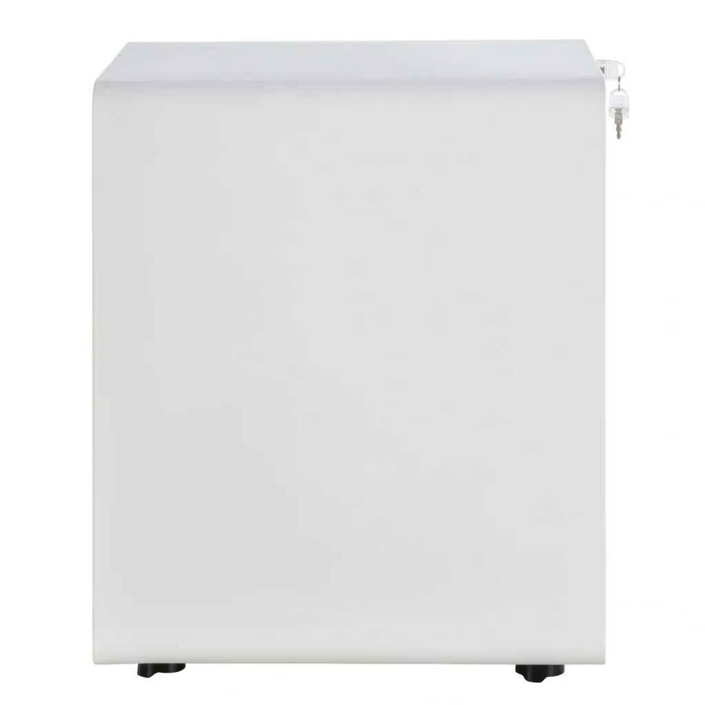 Aktenschrank 3 Schubladen, weiß