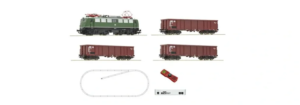 z21 start Digitalset: Elektrolokomotive Baureihe 140 mit Güterzug der Deutschen Bundesbahn
