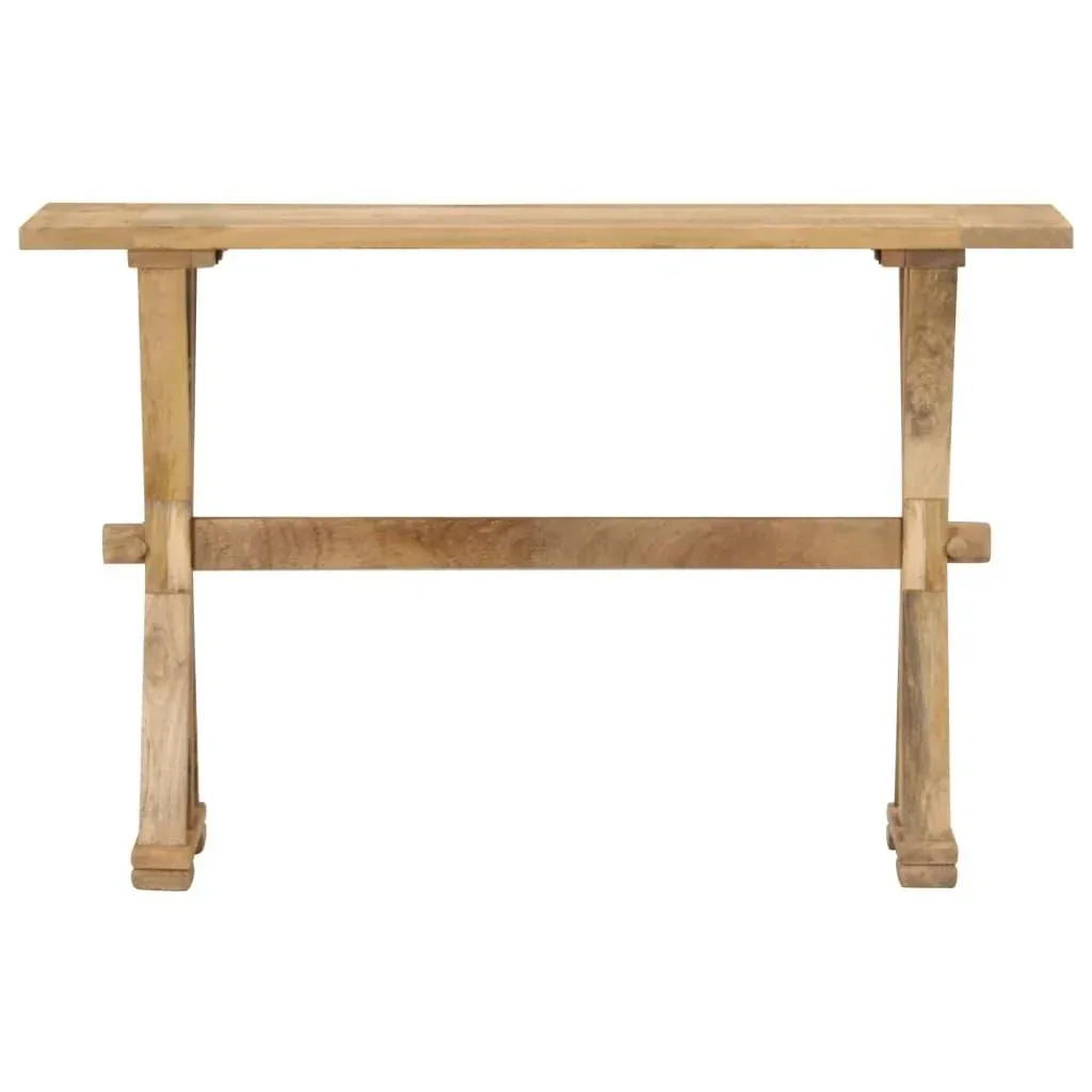 Wandtisch 118x35x76 cm Mango-Massivholz