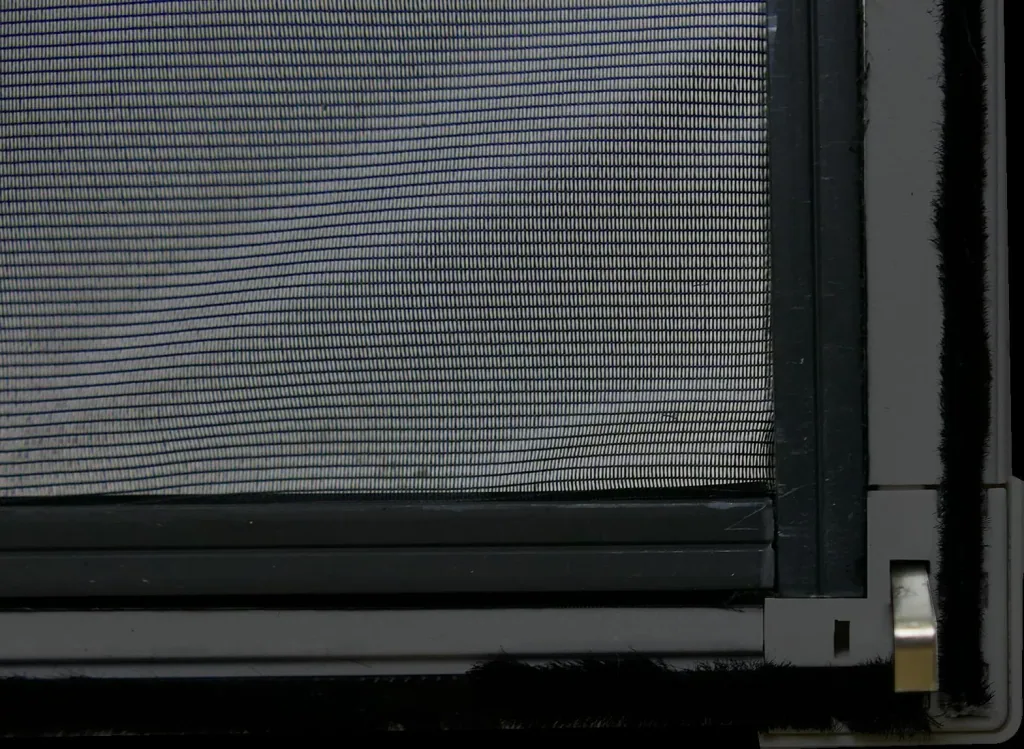 Teleskop-Insektenschutzfenster slim mit Pollenschutz Pollenschutz 120 x 140 cm, anthrazit