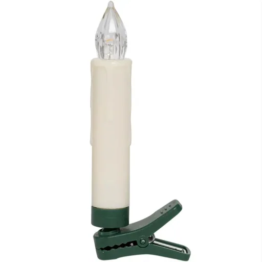 LED-Weihnachtsbaumkerze 30x mit Fernbedienung Multicolor