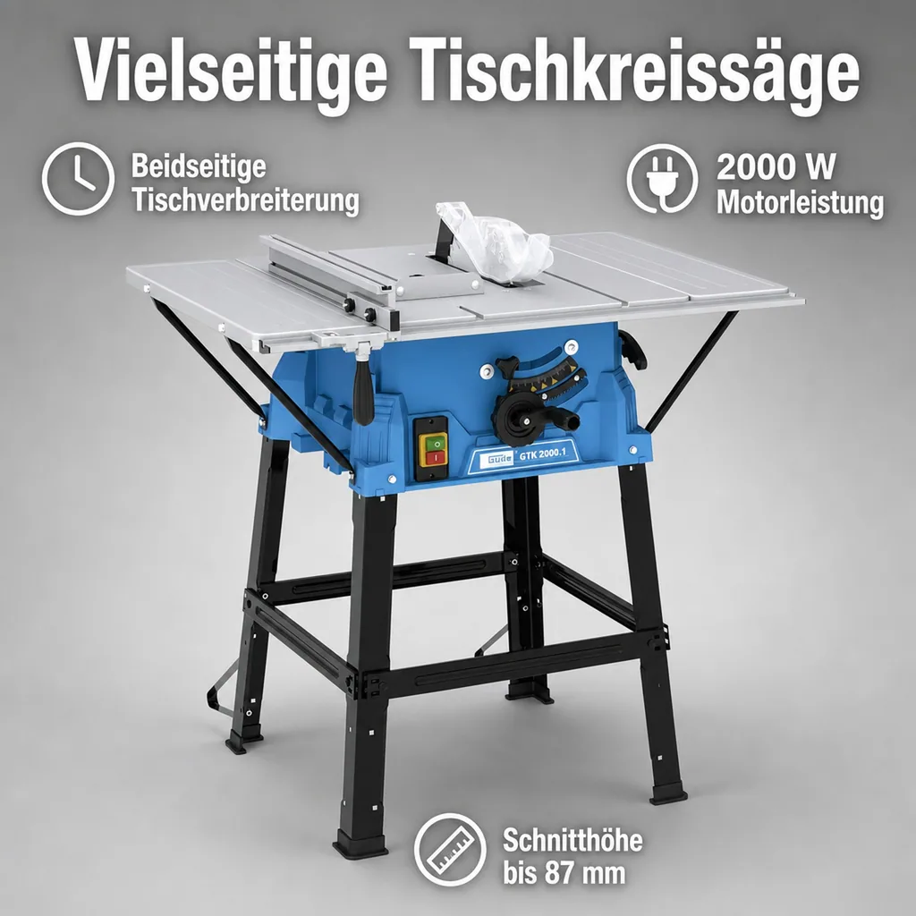 Tischkreissäge GTK 2000.1