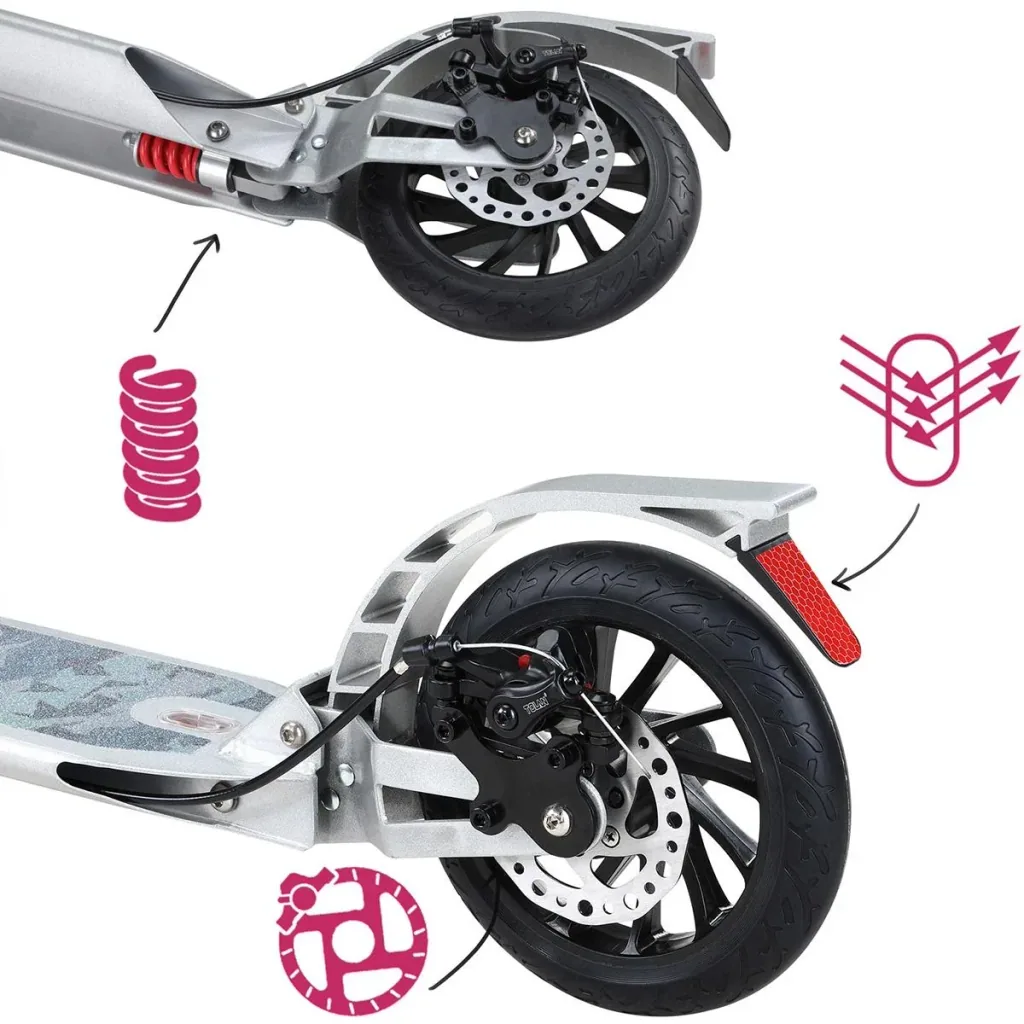 Stufe - Silber / Camouflage - ABEC 9 - Aluminium