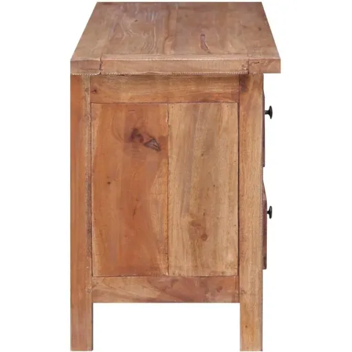 TV-Schrank 102x35x50 cm aus massivem recyceltem Holz