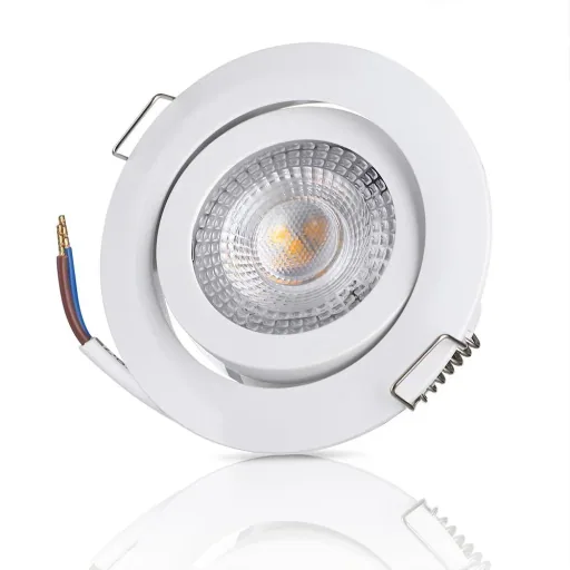 LED-Downlight Krog 6 Stück weiß