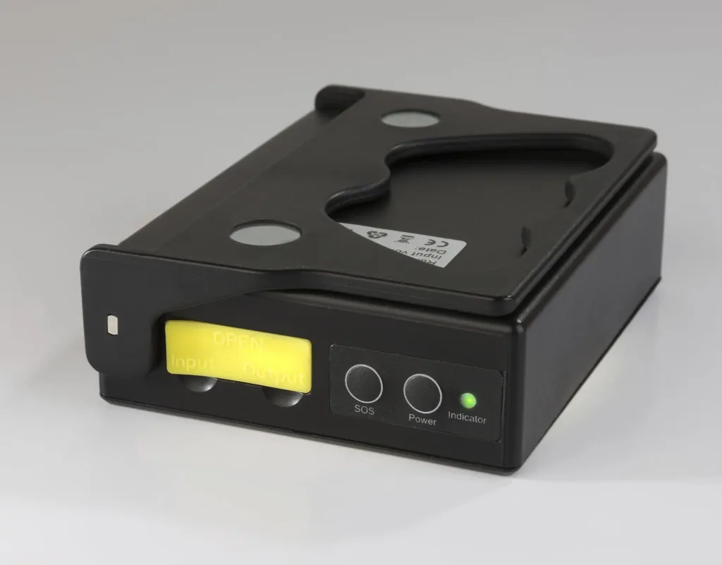 Mini Akku LED Fluter mit Powerbank