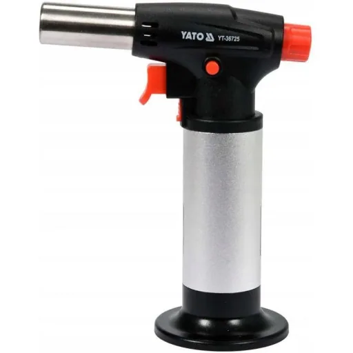 Crème brulee Brenner mit Piezo-Zündung - 200W - mit Sperrfunktion