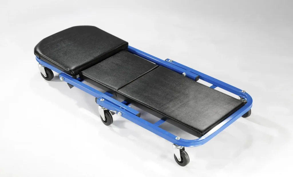 Montagehocker und Rollbrett 2 in 1