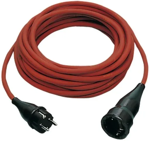 Gummi Verlängerung rot, H07RNF3G, 1,5 mm² - 30 m