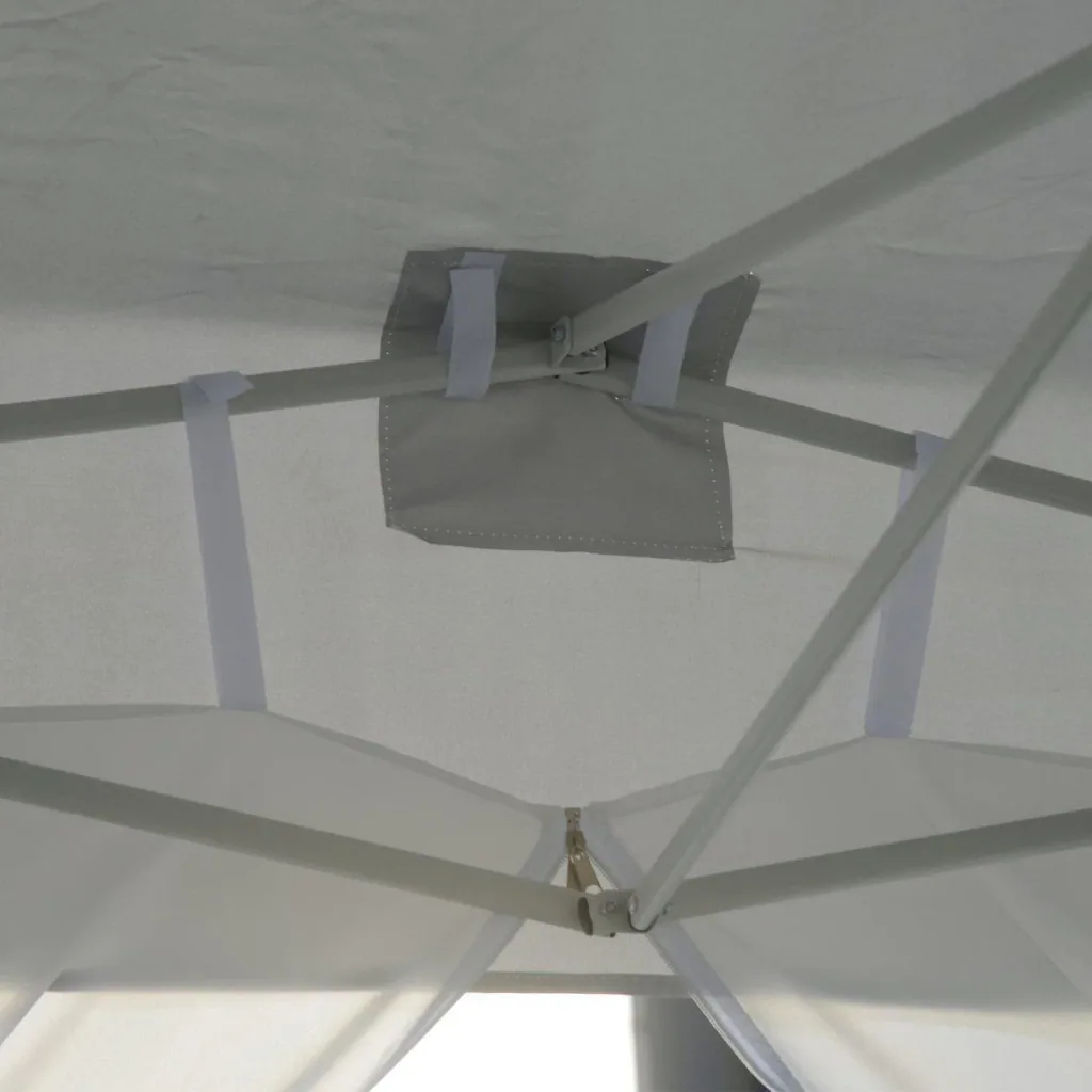 Faltpavillon inkl. 4 Seitenteilen weiß 3x4,5m Faltzelt Partyzelt