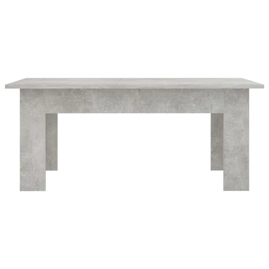 Couchtisch 100x60x42 cm Spanplatte betongrau