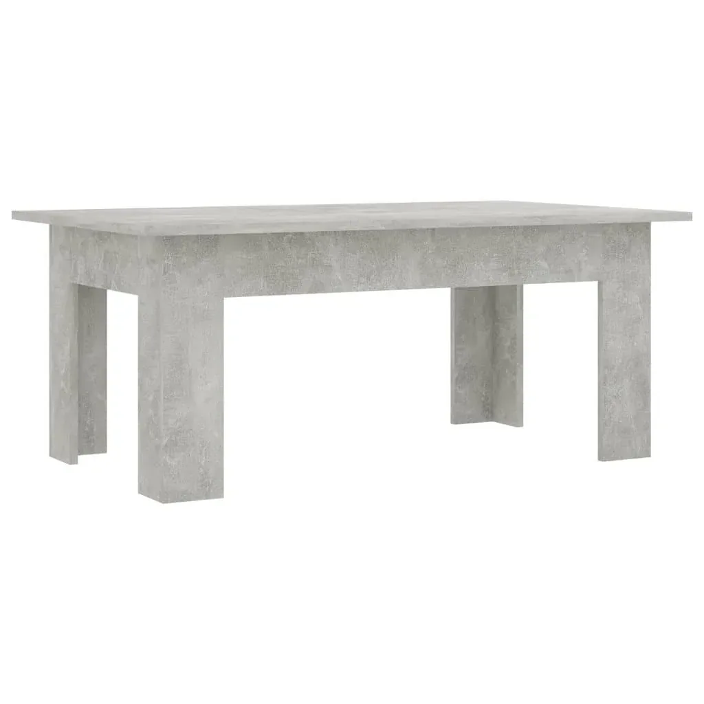 Couchtisch 100x60x42 cm Spanplatte betongrau
