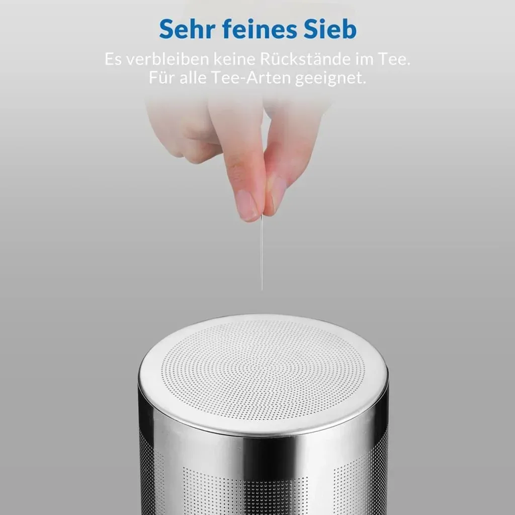 Teekanne Glas inkl. Warmhalter 1,5L