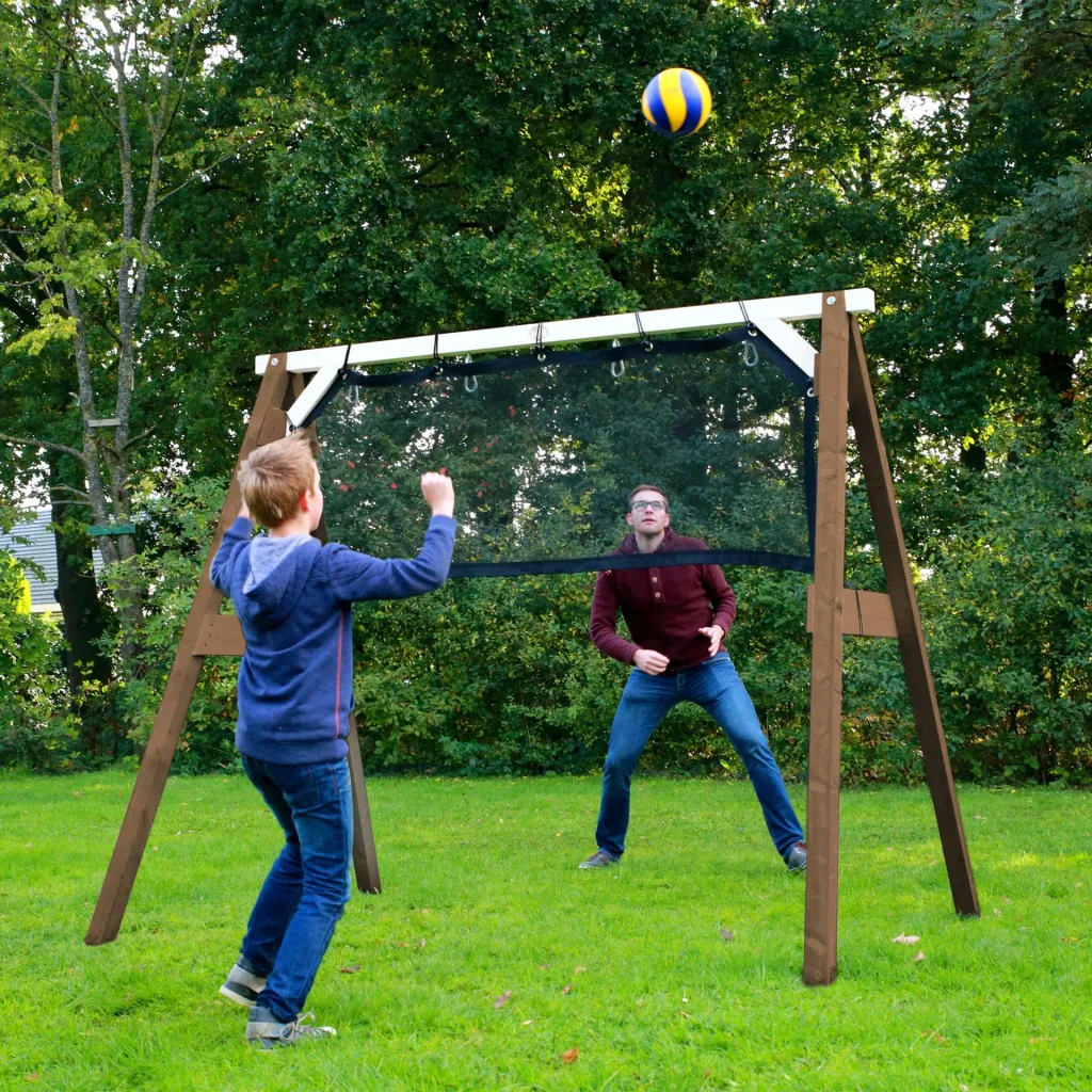 4-in-1 SportsFun Braun/weiß