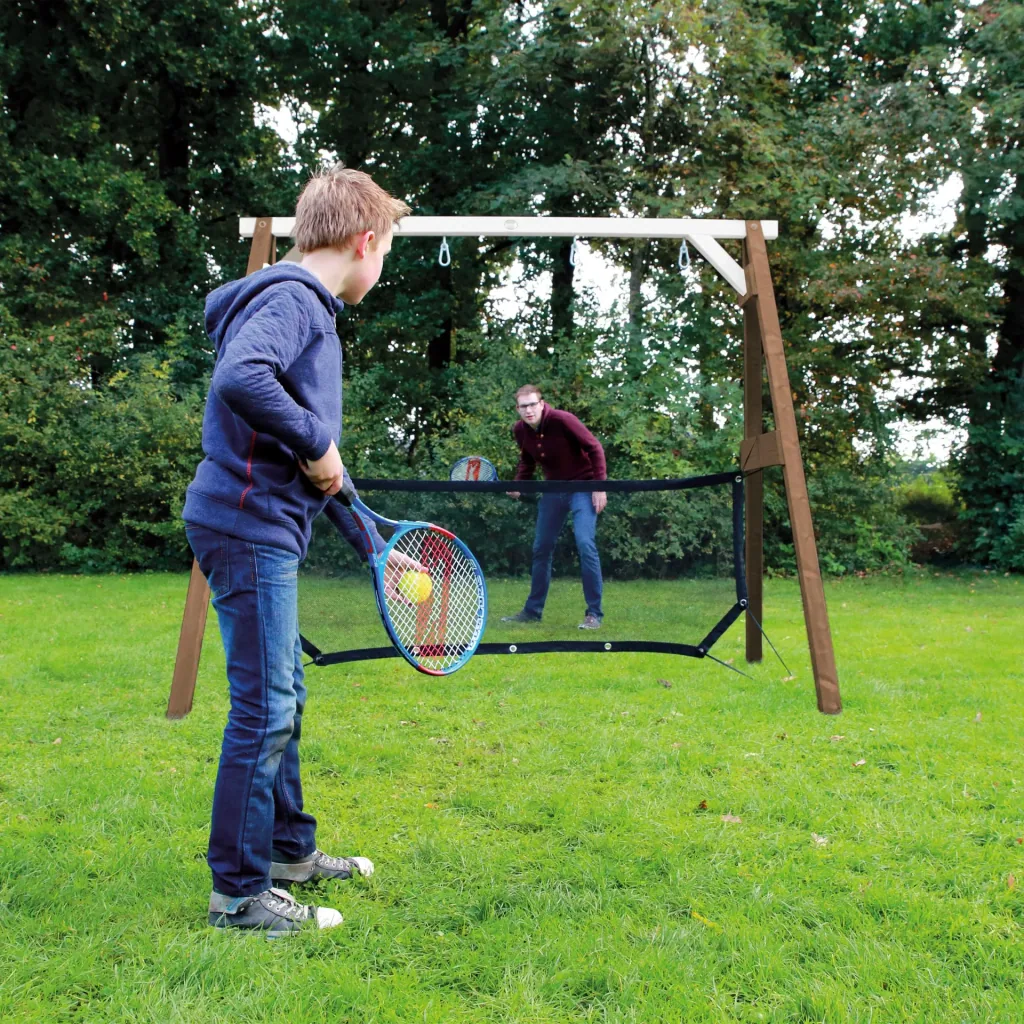 4-in-1 SportsFun Braun/weiß