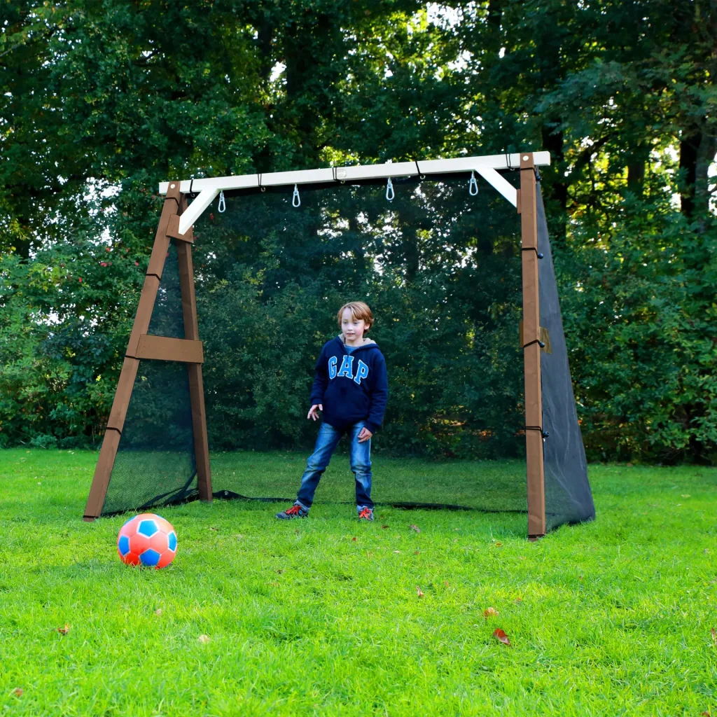 4-in-1 SportsFun Braun/weiß