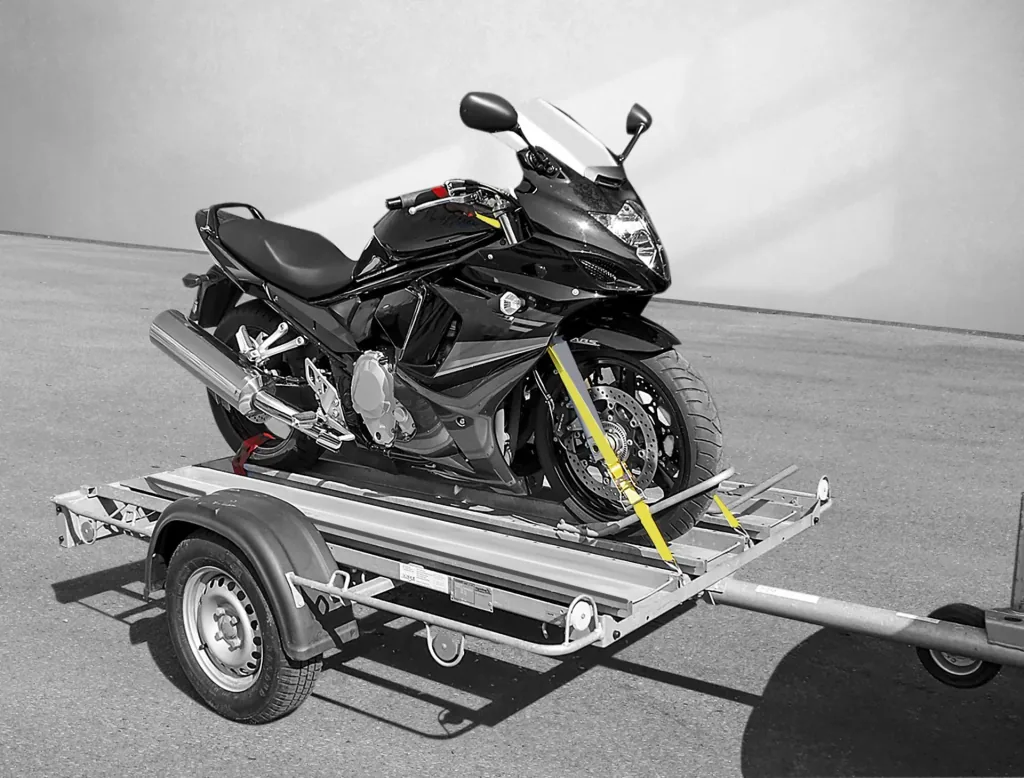 Motorrad Verzurrsystem, 6-teilig