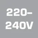 Exzenter Poliermaschine 650 Watt - 9 mm Hub - im XXL-Set