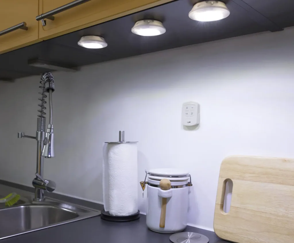 LED-Licht mit Fernbedienung 3er Set