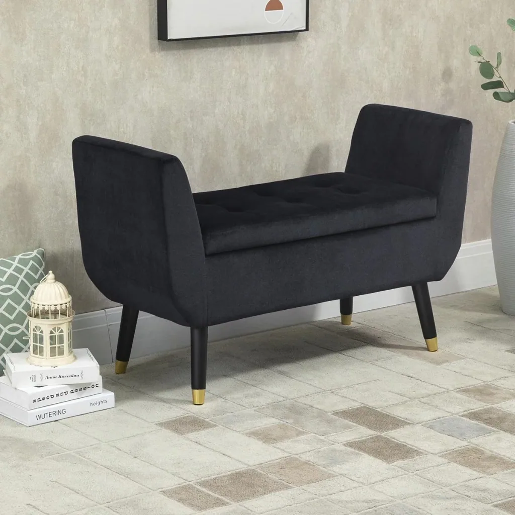 Luxus Sitzbank 107 cm x 42 cm x 65 cm