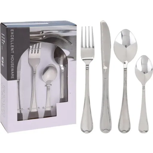 NL Besteckset Classic - 16 Teile - Silber