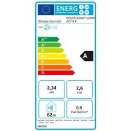 Olimpia Splendid Dolceclima Compact 9 P - Mobiler Luftkühler - Luftkühler 9.000 BTU/h mit Freihandgebläse