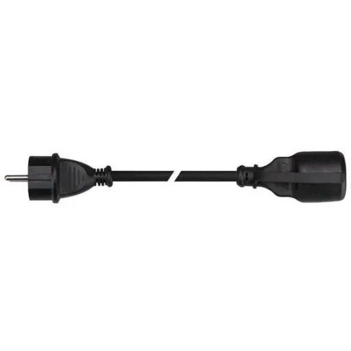 Verlängerungskabel - 10M - Gummi - Stift-Erdung - 3G1.5 - IP44