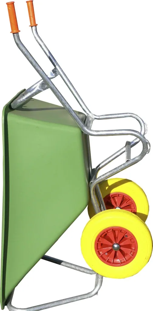 Großmulden-Schubkarre "Green Garden II", 170 Liter, 2 aufgeschäumte Wflex-Räder