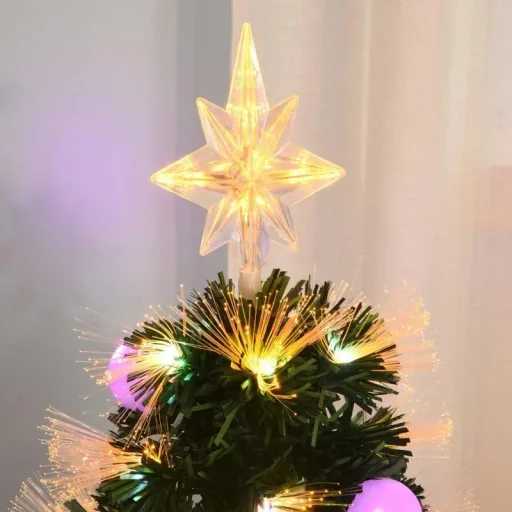 Künstlicher Weihnachtsbaum mit LED Beleuchtung grün