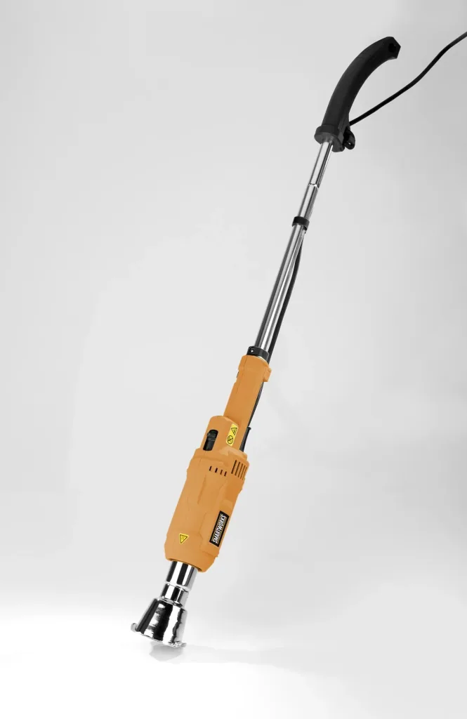 Heissluft- Unkrautvernichter + Wurzeldorn- Aufsatz